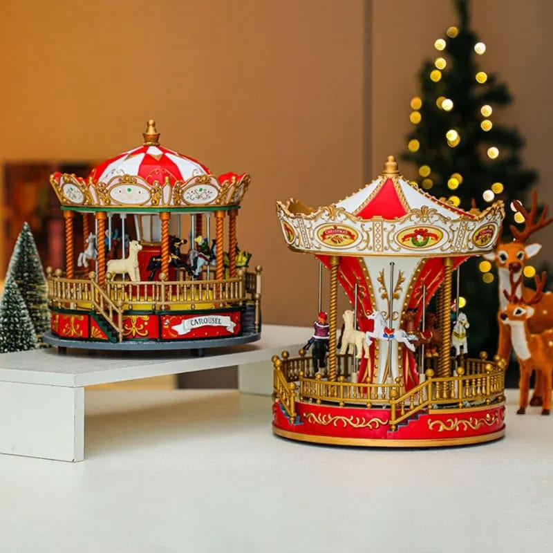 Joulun karuselli soittorasia - Image 3
