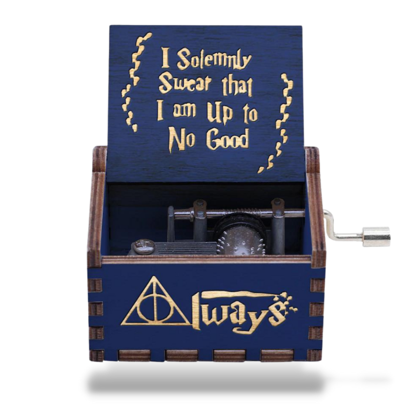 Soittorasia puinen harry potter